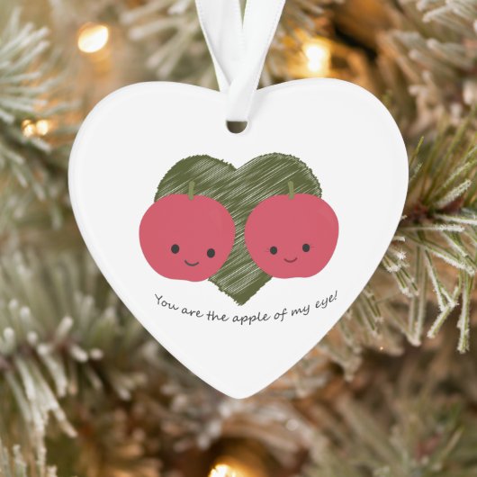 Jij bent de Apple van mijn oog Ornament (Boom)