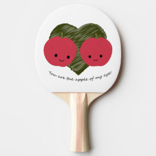 Jij bent de Apple van mijn oog Tafeltennisbatje