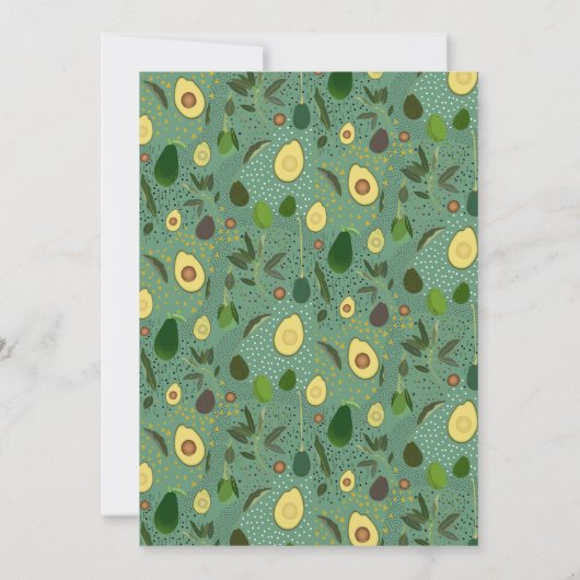 "Jij bent de 'avo' naar mijn toast" Bedankkaart (Achterkant)