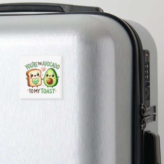 "Jij bent de avocado van mijn toast mok Magneet (Insitu (bagage))