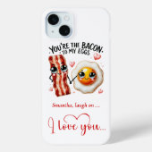 Jij bent de bacon bij mijn eieren, grappige Valent Case-Mate iPhone Case (Achterkant)