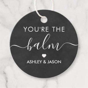 Jij bent de Balm, Lip Balm Cadeau Label, Schoolbor Bedankjes Labels
