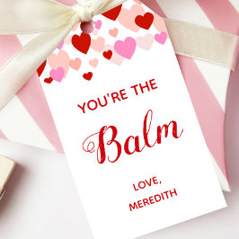 Jij bent de Balm Lip Balm Valentijnsdag Cadeaubijs Cadeaulabel