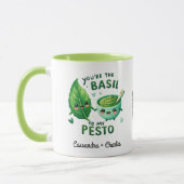 Jij bent de basilicum van mijn Pesto Custom Mok (Links)