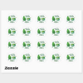 Jij bent de basilicum van mijn Pesto Ronde Sticker (Vel)