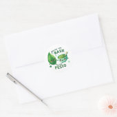 Jij bent de basilicum van mijn Pesto Ronde Sticker (Envelop)