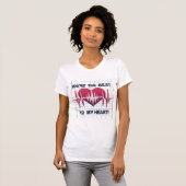 Jij bent de Beat to My Heart ECG Design T-shirt (Voorkant volledig)