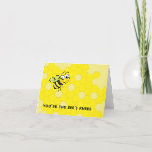 Jij bent de Bees Knees Note Kaart
