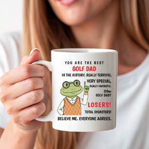 Jij Bent de Beste Golfvader, Andere Verliezers Gra Koffiemok