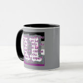 Jij bent de beste jij (aseksuele trots) Mok (Voorkant links)