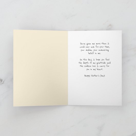 Jij bent de beste Kaart van Vaderdag (Binnen)