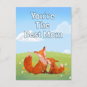 Jij bent de beste moeder moederdag feestdagenkaart