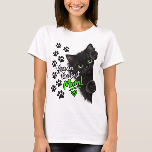 Jij bent de beste moeder! t-shirt (Voorkant)