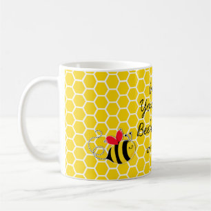 Jij bent de Beste Mok, Gele Bij Koffiemok, Koffiemok