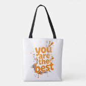 jij bent de beste tote bag (Achterkant)