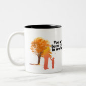 Jij bent de beste vader ter wereld tweekleurige koffiemok (Links)