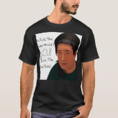 Jij bent de bierdief t-shirt (Voorkant)