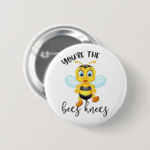 Jij bent de bijenkannen. | VALENTIJNSDAG Ronde Button 5,7 Cm (Voorkant /achterkant)