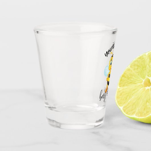 Jij bent de bijenkannen. | VALENTIJNSDAG Shot Glas (Links)
