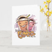 jij bent de bob kaart (Gele Bloem)