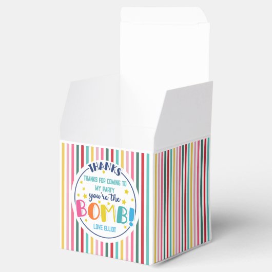 Jij bent de bom cadeau bom vriend bedankdoosjes (Geopend)