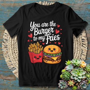 Jij Bent De Burger Bij Mijn Frites Cute Koppel Cit T-shirt