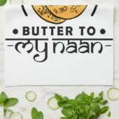 Jij bent de butter van mijn keukenhanddoek. theedoek (Gevouwen)