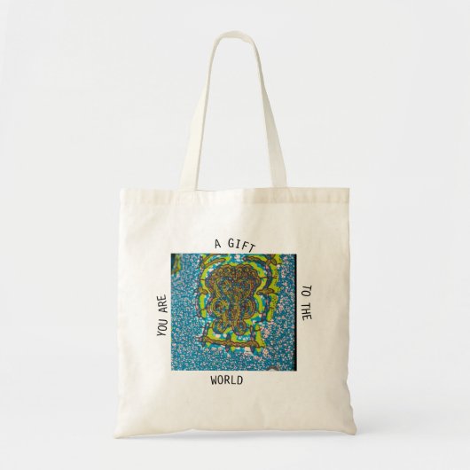 Jij bent de Canvas tas van het geschenk (Voorkant)