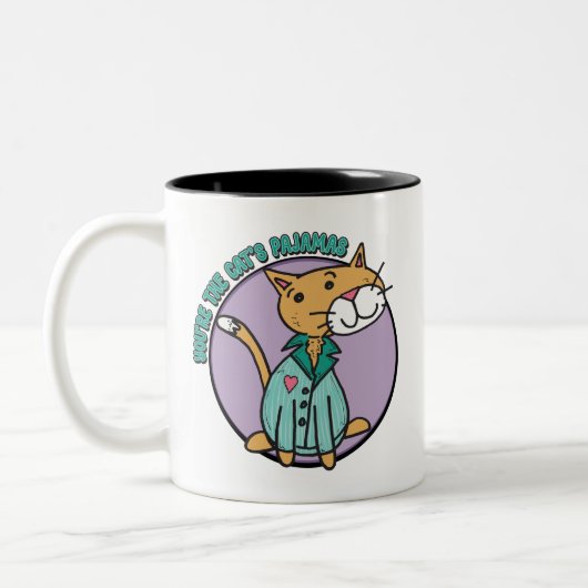 Jij bent de Cat's Pyjamas Coffee Mok (Links)