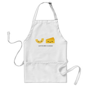 Jij bent de Cheese van mijn Macaroni Kitchen Apron Standaard Schort