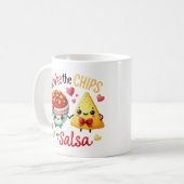 Jij bent de chip van mijn salsa koffiemok (Voorkant links)