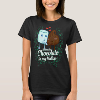 Jij bent de chocolade voor mijn Mallow bijpassende T-shirt