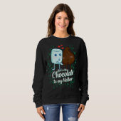Jij bent de chocolade voor mijn Mallow bijpassende Trui (Voorkant volledig)