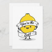 Jij bent de citroen op de kaart (Voorkant / Achterkant)