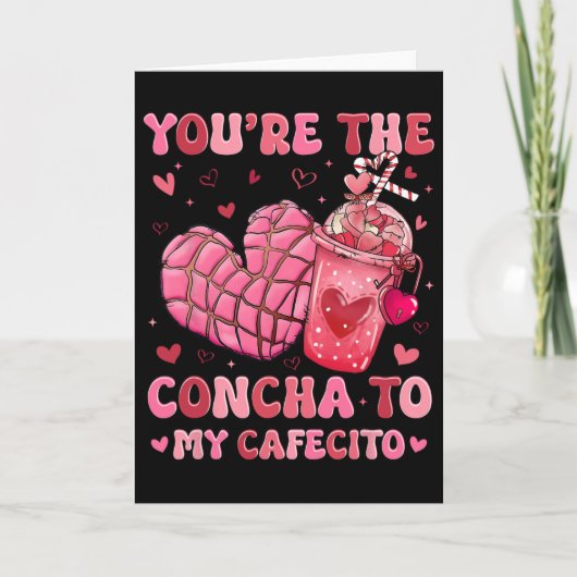 Jij Bent De Concha Voor Mijn Cafecito, Concha Spaa Kaart (Voorkant)