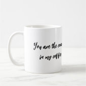 Jij bent de crème in mijn koffie koffiemok (Links)