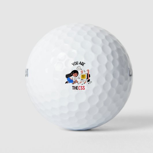 Jij bent de CSS voor mijn HTML Golfballen (Voorkant)