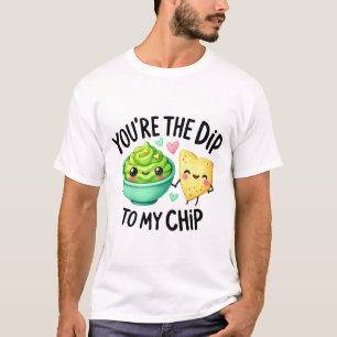 Jij bent de dip naar mijn chip - Stickers T-shirt