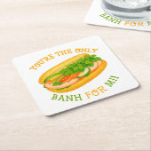 Jij bent de enige bank voor mij! kartonnen onderzetters (Schuin)