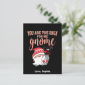 Jij bent de enige voor mij die Valentijn wordt. Feestdagenkaart (Staand voorkant)