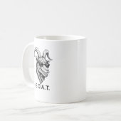 Jij bent de G.O.A.T. Koffiemok (Voorkant links)