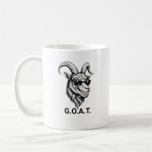Jij bent de G.O.A.T. Koffiemok