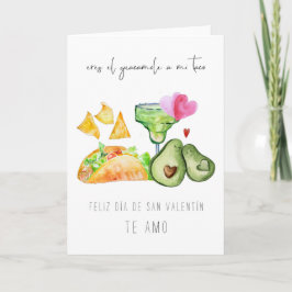 Jij bent de guacamole bij mijn taco | Valentijnsda Feestdagen Kaart
