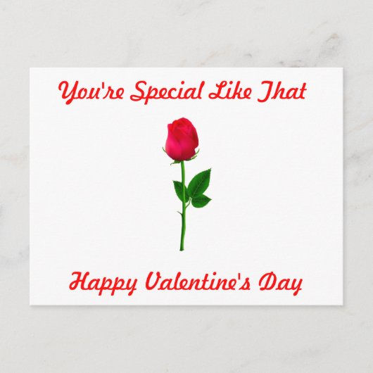 Jij bent de Kaart van Special Valentijns (Voorkant)