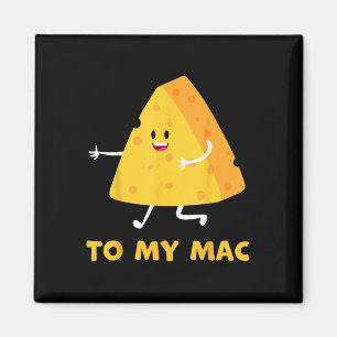 Jij Bent De Kaas Bij Mijn Mac Grappige Bijpassende Magneet