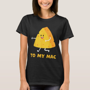 Jij Bent De Kaas Bij Mijn Mac Grappige Bijpassende T-shirt