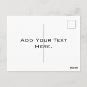 Jij bent de kerk briefkaart (Achterkant)