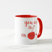 Jij bent de kerker op mijn taart | Romantische pri Mok (Voorkant rechts)