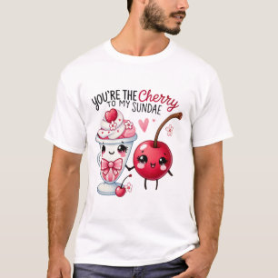Jij bent de kers op mijn zonsondergang - t-shirt