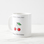 Jij bent de kersenpit, schat koffiemok (Voorkant links)